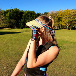 Women's Sleeveless Golf Top - Summer Tartan