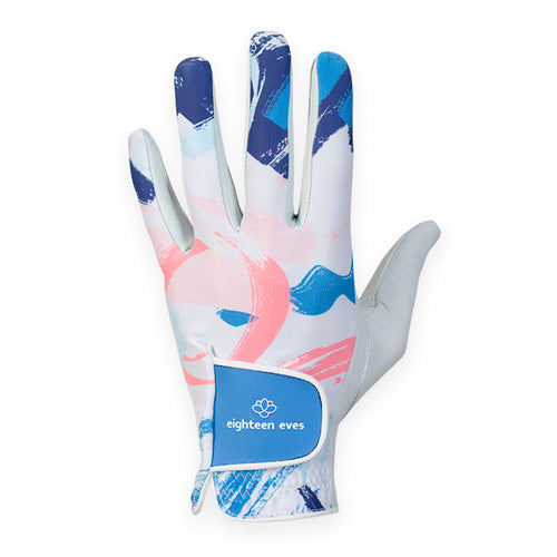 Women's Leather Golf Glove - A Stroke of Good Golf White
