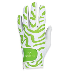 Women's Leather Golf Glove - Ex Squeeze Me Green
